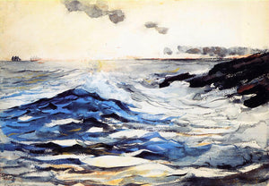 Winslow Homer Sunset, Prout's Neck - Canvas Art Print