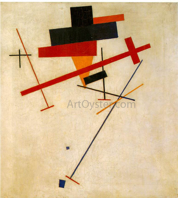  Kazimir Malevich Suprematist Painting - Canvas Art Print