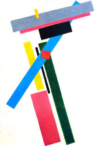  Kazimir Malevich Suprematistic Construction - Canvas Art Print