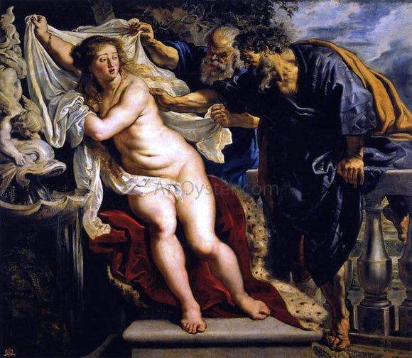  Peter Paul Rubens Susanna and the Elders - Canvas Art Print