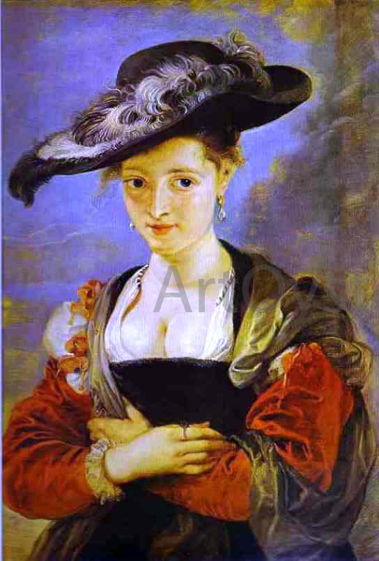  Peter Paul Rubens Susanna Fourment - Canvas Art Print