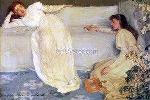  James McNeill Whistler Symphony in White, No. 3 - Canvas Art Print