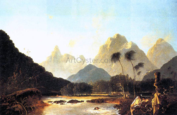  William Hodges Tahiti Revisited - Canvas Art Print