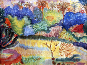  Paul Gauguin Tahitian Landscape - Canvas Art Print