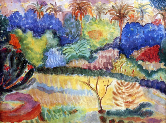  Paul Gauguin Tahitian Landscape - Canvas Art Print