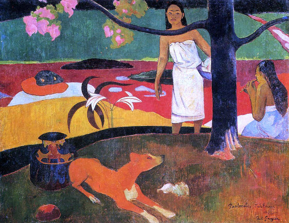  Paul Gauguin Tahitian Pastorals - Canvas Art Print