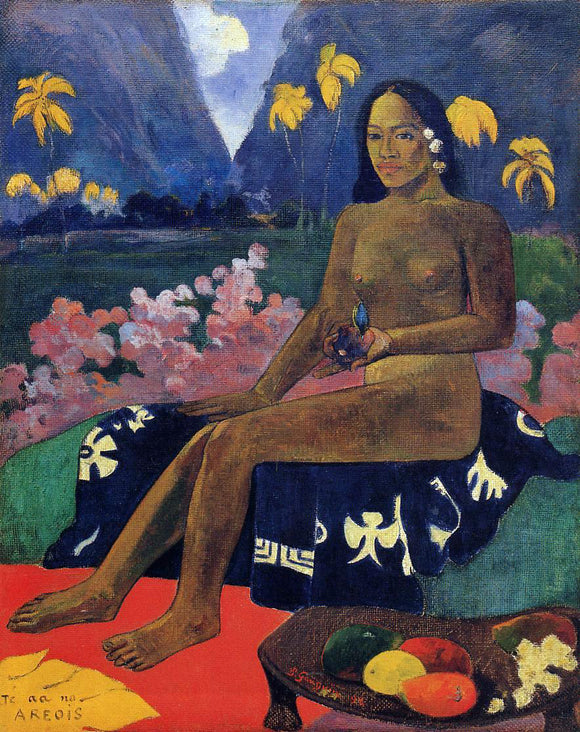  Paul Gauguin Te Aa No Areois (also known as The Seed of Areoi) - Canvas Art Print
