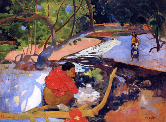  Paul Gauguin Te Poipoi - Canvas Art Print