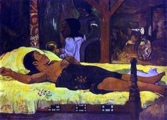  Paul Gauguin Te Tamari No Atua (also known as Nativity) - Canvas Art Print
