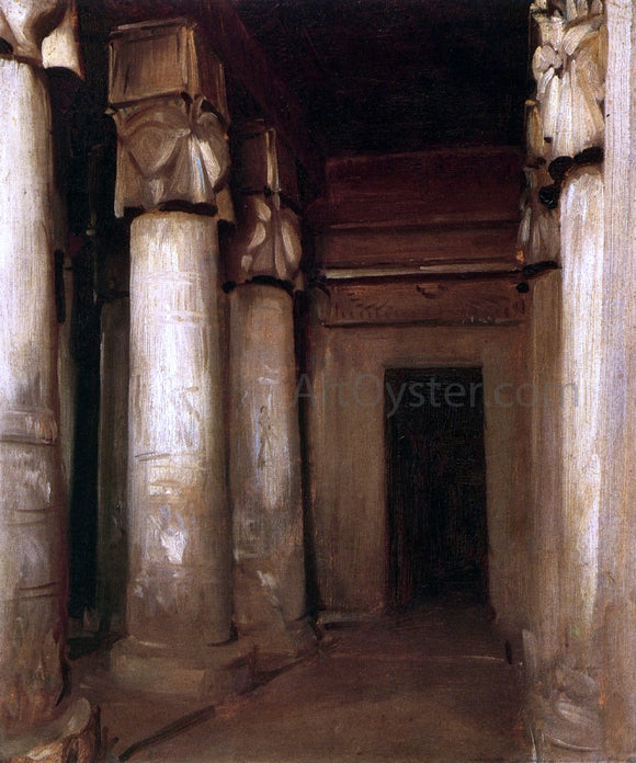  John Singer Sargent Temple of Denderah - Canvas Art Print