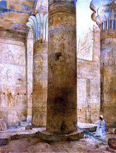 Henry Roderick Newman Temple of Philae, Nubia - Canvas Art Print