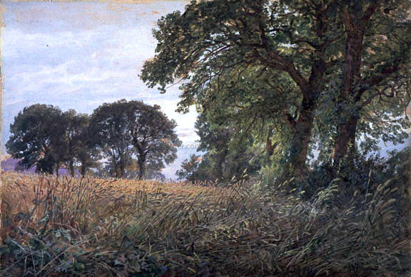  William Trost Richards Tennysons Farm, Farmington, Isle of Wight - Canvas Art Print