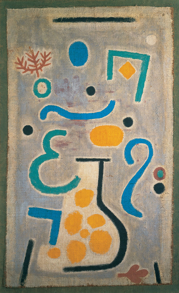  Paul Klee The Vase - Canvas Art Print