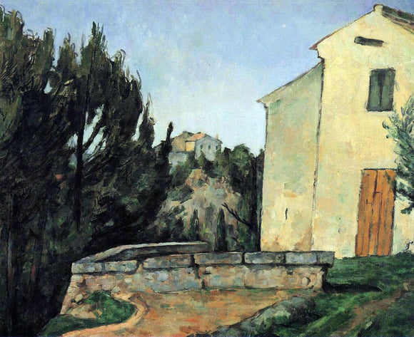  Paul Cezanne The Abandoned House - Canvas Art Print