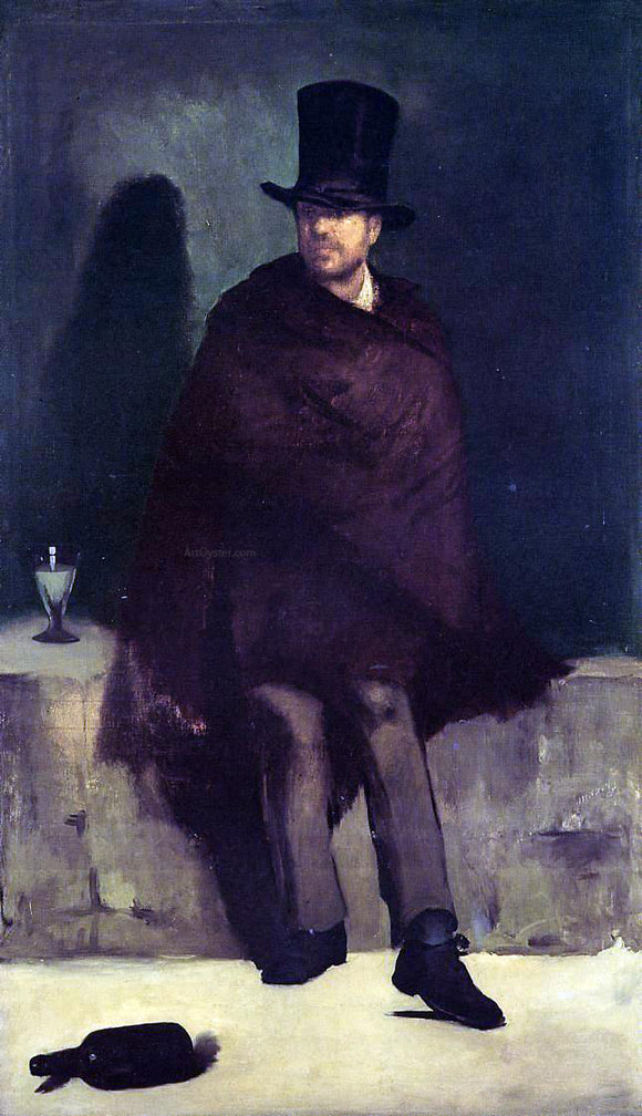  Edouard Manet The Absinthe Drinker - Canvas Art Print