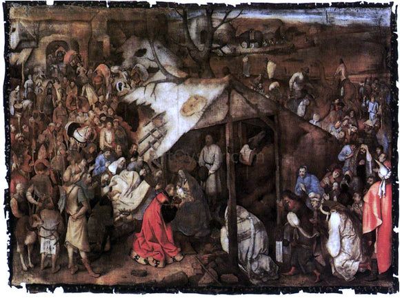  The Elder Pieter Bruegel The Adoration of the Kings - Canvas Art Print