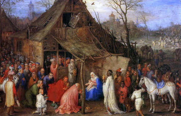  The Elder Jan Bruegel The Adoration of the Magi - Canvas Art Print