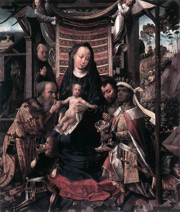  Colijn De Coter The Adoration of the Magi - Canvas Art Print