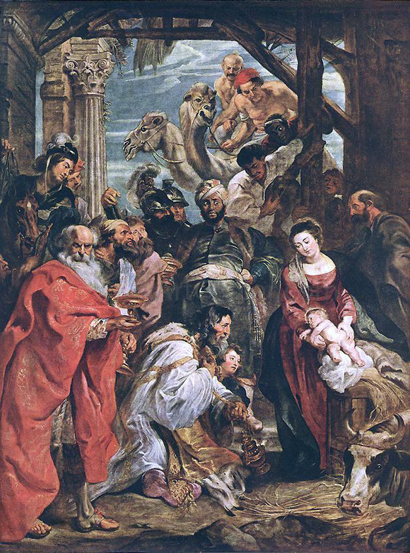  Peter Paul Rubens The Adoration of the Magi - Canvas Art Print