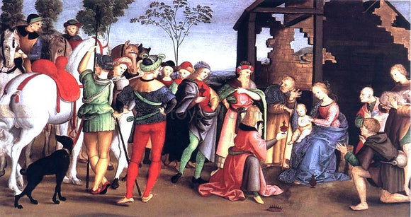  Raphael The Adoration of the Magi (Oddi altar) - Canvas Art Print