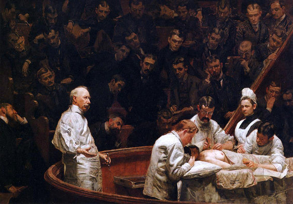  Thomas Eakins The Agnew Clinic - Canvas Art Print