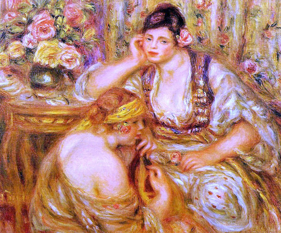  Pierre Auguste Renoir The Agreement - Canvas Art Print