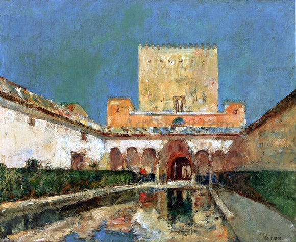  Frederick Childe Hassam The Alhambra (also known as Summer Palace of the Caliphs, Granada, Spain) - Canvas Art Print