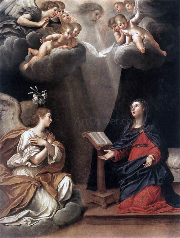  Francesco Albani The Annunciation - Canvas Art Print