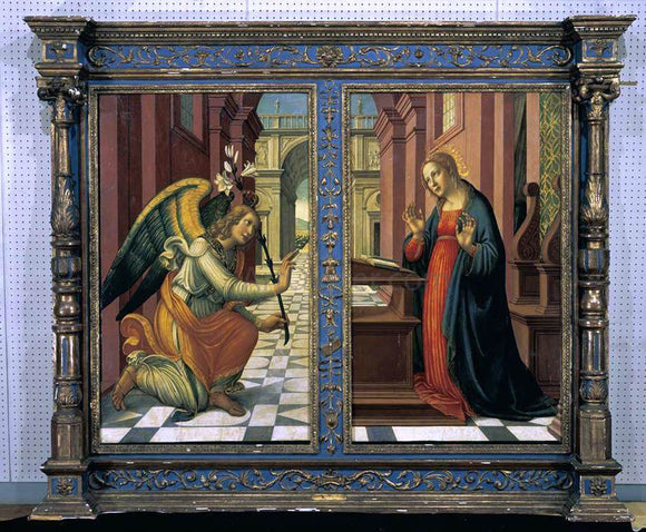  Arcangelo The Annunciation - Canvas Art Print