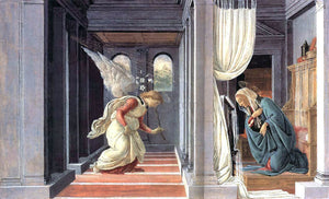  Sandro Botticelli The Annunciation - Canvas Art Print