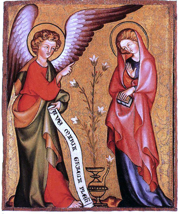  Painters (2) Masters The Annunciation - Canvas Art Print