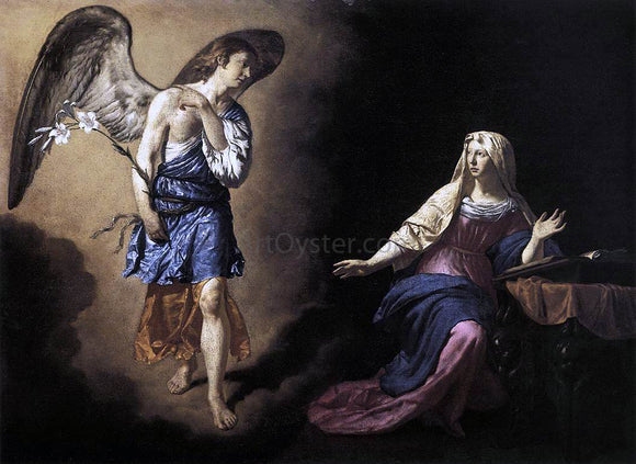  Adriaen Van de Velde The Annunciation - Canvas Art Print