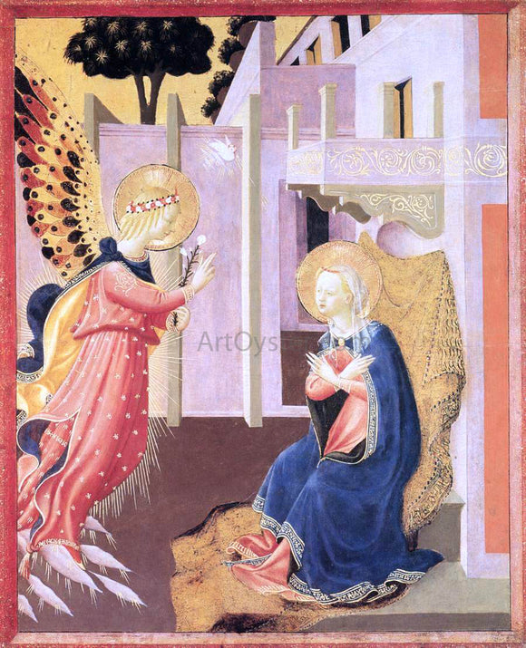  Zanobi Strozzi The Annunciation - Canvas Art Print