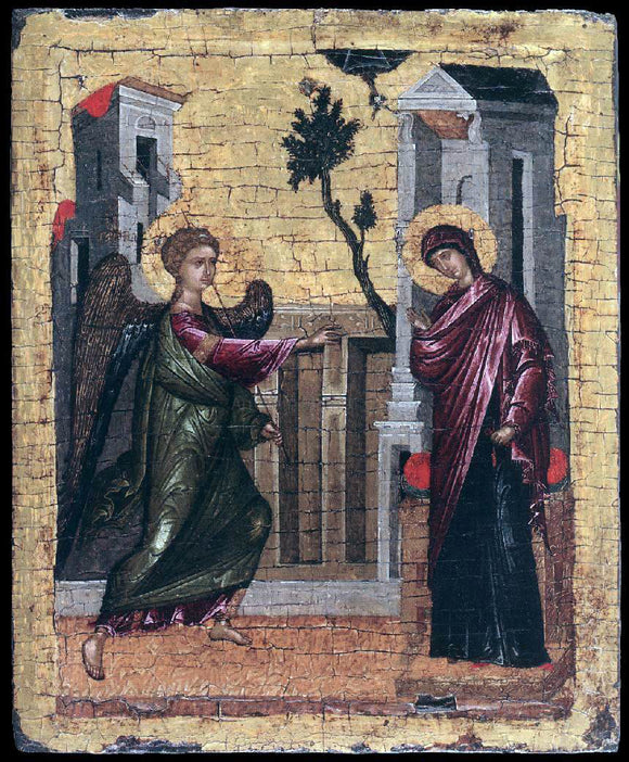  Unknown Painters Masters The Annunciation - Canvas Art Print