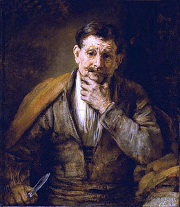  Rembrandt Van Rijn The Apostle Bartholomew - Canvas Art Print