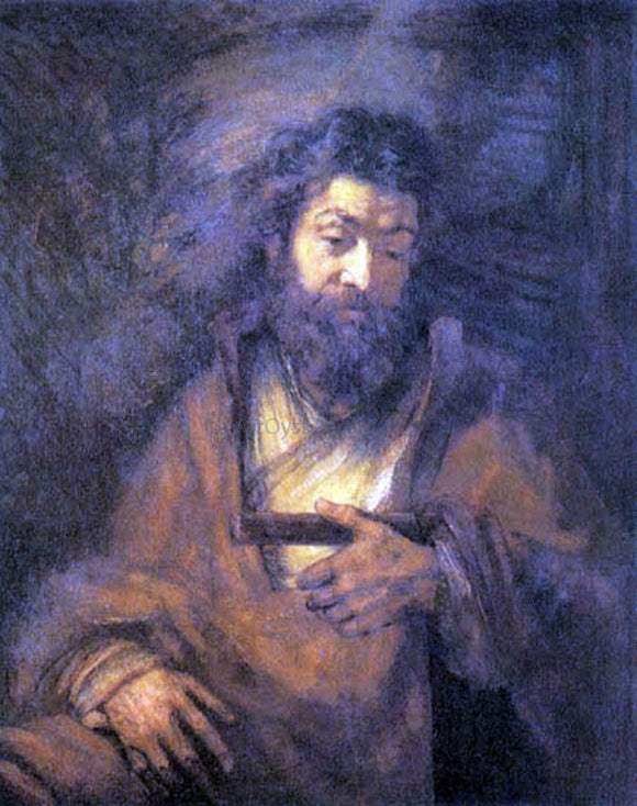  Rembrandt Van Rijn The Apostle Simon - Canvas Art Print
