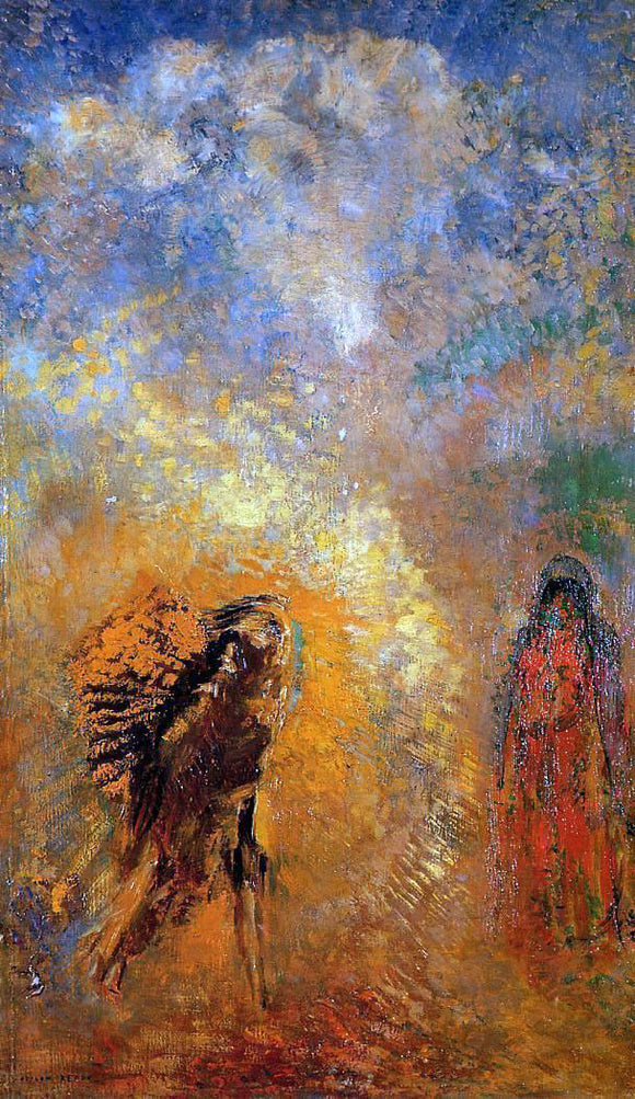 Odilon Redon The Apparition - Canvas Art Print