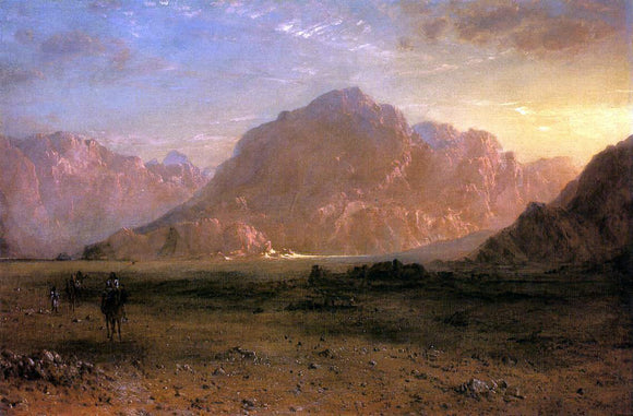  Frederic Edwin Church The Arabian Desert - Canvas Art Print