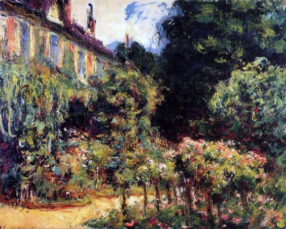  Claude Oscar Monet The Artist's House at Giverny - Canvas Art Print