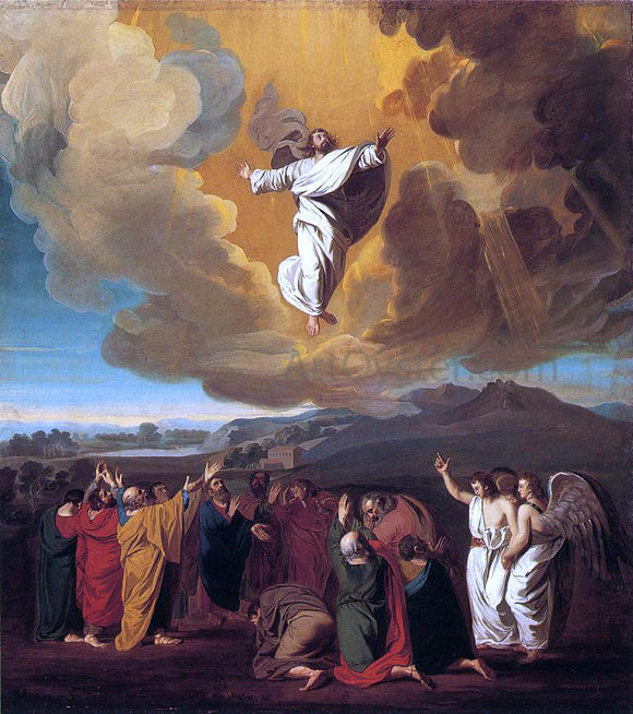  John Singleton Copley The Ascension - Canvas Art Print