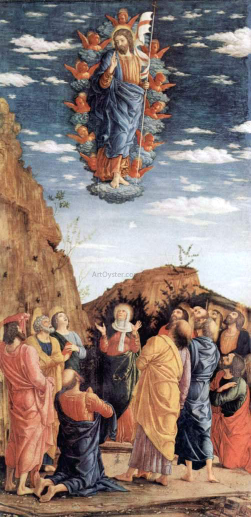 Andrea Mantegna The Ascension - Canvas Art Print