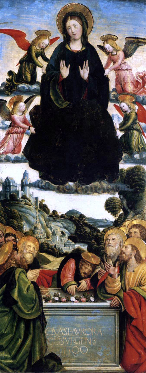  Defendente Ferrari The Assumption of the Virgin - Canvas Art Print