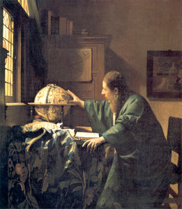  Johannes Vermeer The Astronomer - Canvas Art Print