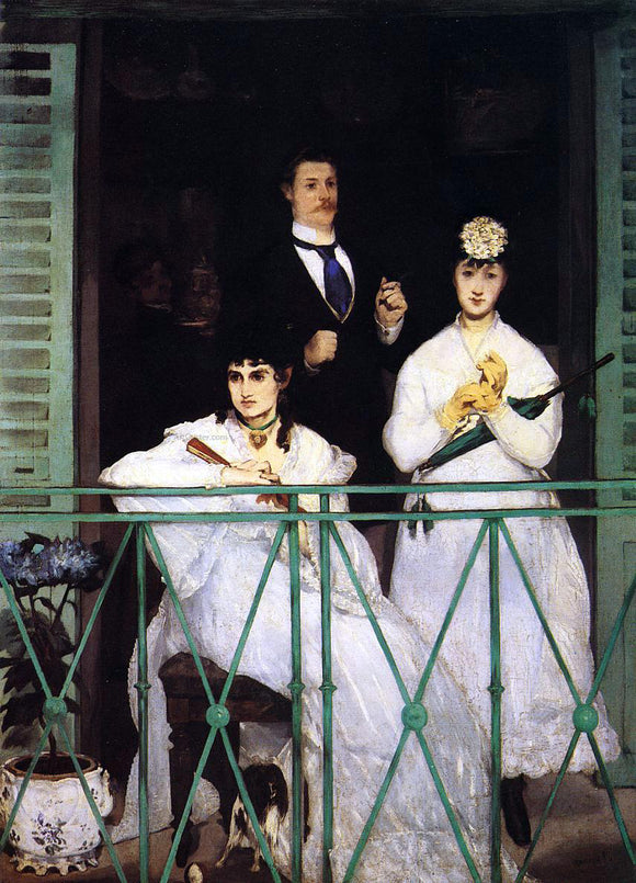  Edouard Manet The Balcony - Canvas Art Print