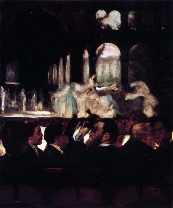  Edgar Degas The Ballet from 'Robert la Diable' - Canvas Art Print