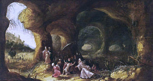  Rombout Van Troyen The Banishment of King Nebuchadnezzar - Canvas Art Print