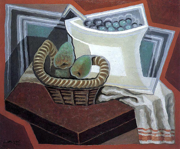  Juan Gris The Basket of Pears - Canvas Art Print