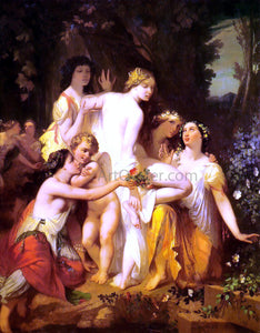  Auguste Glaize The Bath of Venus - Canvas Art Print