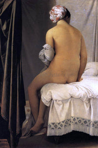  Jean-Auguste-Dominique Ingres The Bather - Canvas Art Print