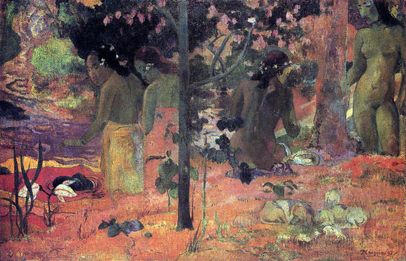  Paul Gauguin The Bathers - Canvas Art Print